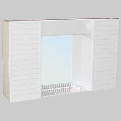 SPECCHIO TOILETTE  CON ANTE Cm 50 x 37 x 12