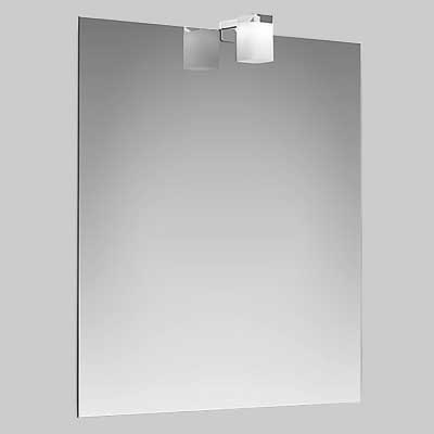 SPECCHIO A FILO ELBA CON LAMPADA LED  Cm 60 x 80