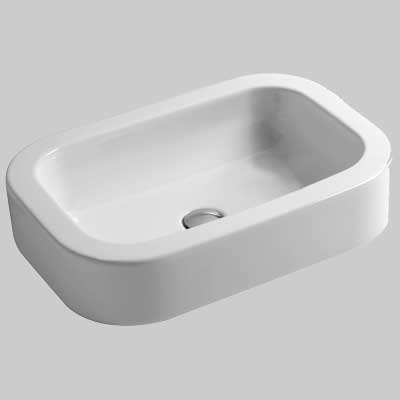 LAVABO APPOGGIO GLAZE 60x41 H. 14