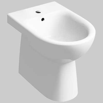 BIDET MONOFORO SELNOVA FILO PARETE -