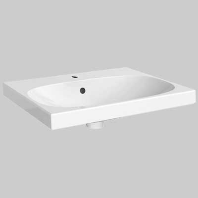 LAVABO ACANTO MONOFORO cm 75