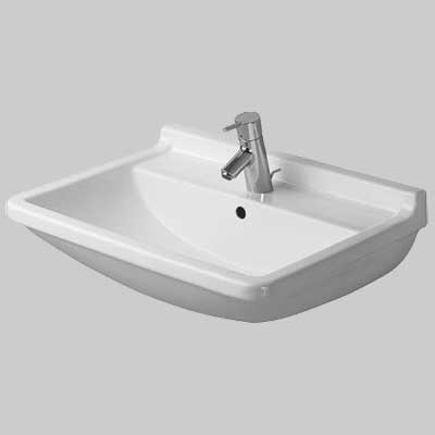 LAVABO  STARK 3 cm 55x43 monoforo