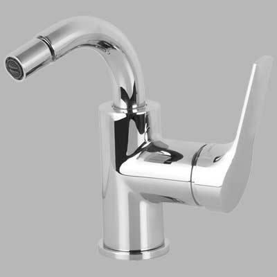 MONOCOMANDO BIDET A PONTE LEVA CHIUSA SERIE 4 Cromo