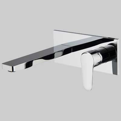 MONOCOMANDO LAVABO A PARETE SERIE 22 Bocca cm 154 Cromo