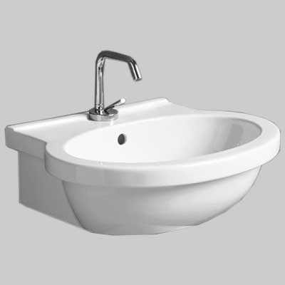 LAVABO  SHORT cm 55 monoforo