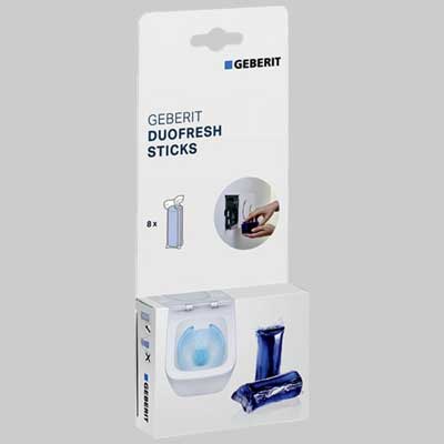 CONFEZIONE DA 8 STICK IGIENIZZANTI PER GEBERIT DUOFRESH -